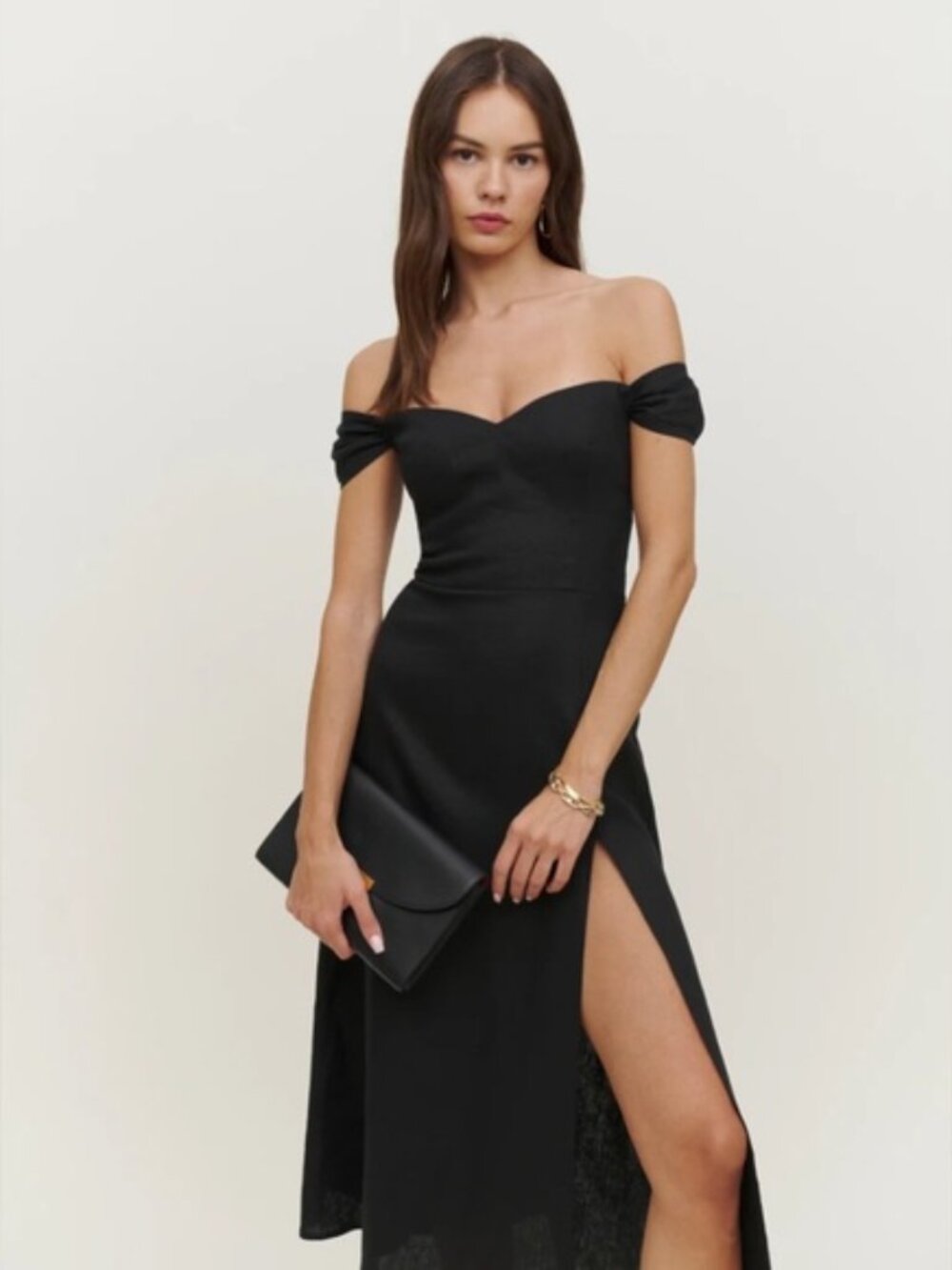 Reformation Bridgton Linen Dress